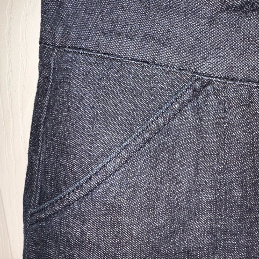 Anthropologie Bica Cheia Denim Skirt NWT Size 6 – Pockets & Pleated Front - Picture 12 of 16